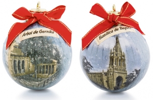 9 bolas de Navidad de Bizkaia