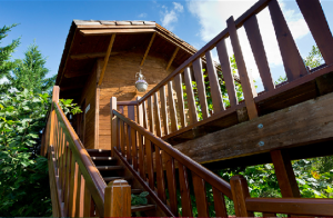 ¡Noche en las alturas! En la Casa del Árbol del Hotel Jakue, Navarra