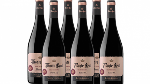 Caja 6 botellas Monte Real Gran Reserva 2016 D.O. La Rioja