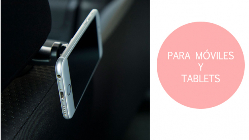 Soporte Dexler móvil o tablet para asiento trasero